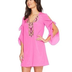 Lilly Pulitzer Avila stretch silk dress